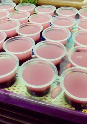 Foto resep Puding Coklat Strawberry
