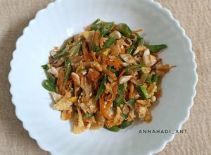 Foto resep Tumis Buncis Putren Wortel Telur