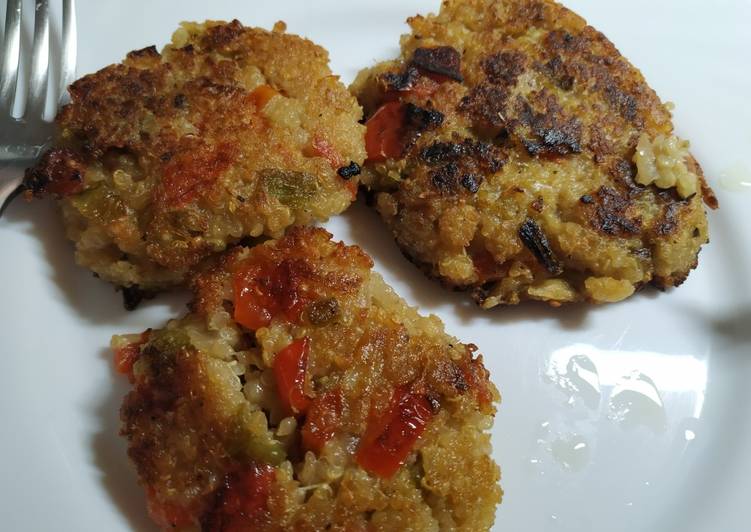 Hamburguesa de quinoa