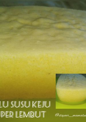 Foto resep Bolu susu keju kukus super lembut