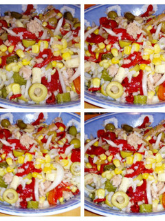 Una foto de Ensaladilla de primavera, muy refrescante!!