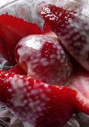 Una foto de Fresas con Leche