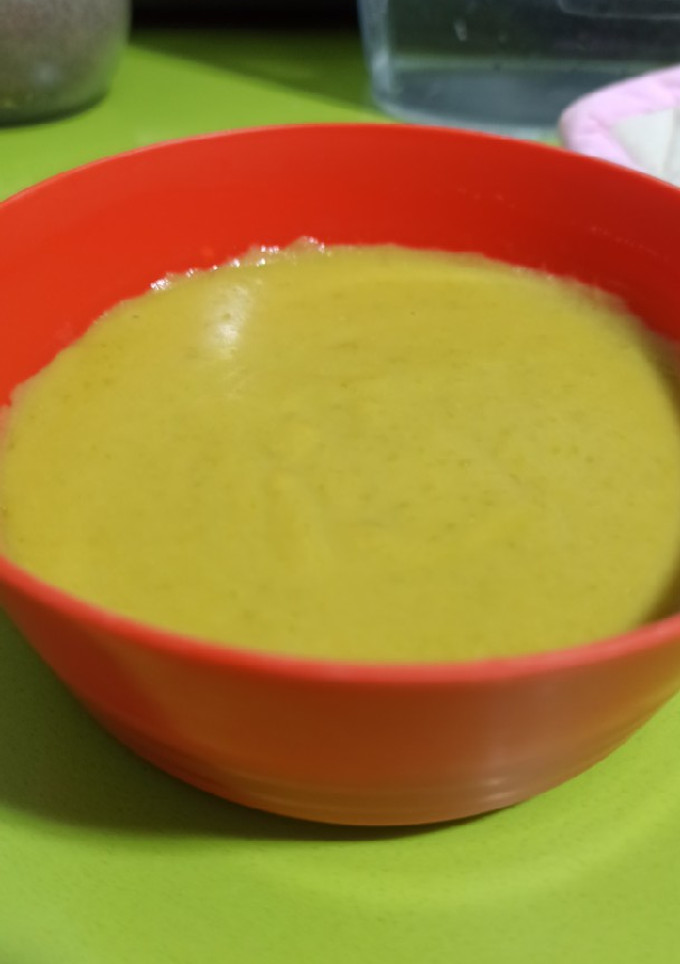 Una foto de Crema de guisantes