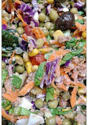 Una foto de Ensalada de atún