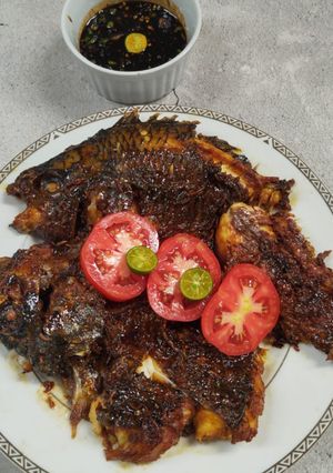 Foto resep Ikan nila bakar kecap
