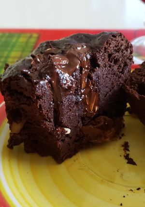 Una foto de Brownie súper choc
