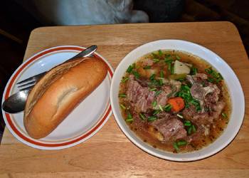 Easy Fast Cooking Ox Tail Soup Instant Pot IP Savory Delicious