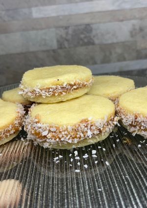 Una foto de Alfajores de maicena