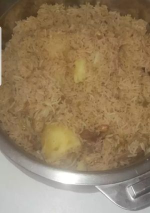 A picture of Swahili pilau#author marathon.