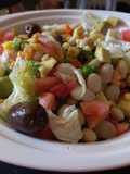 Ensalada de porotos granados primaveral