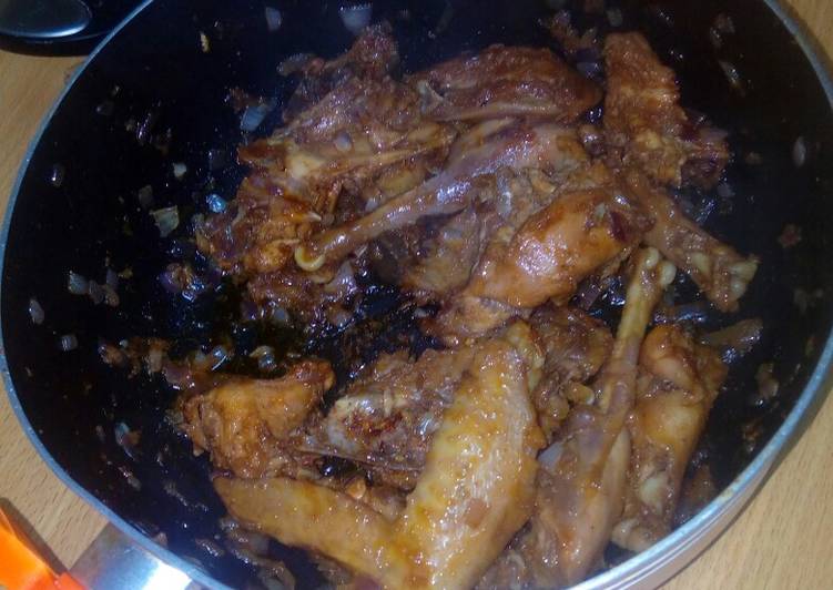 Recipe of Ultimate Chicken kienyeji dry fry