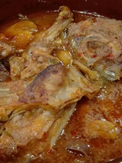 Una foto de Conejo en salsa