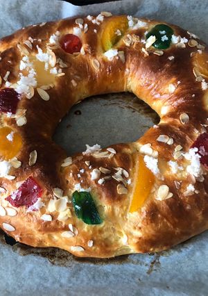 Una foto de Roscón de Reyes (Mambo/Thermomix)