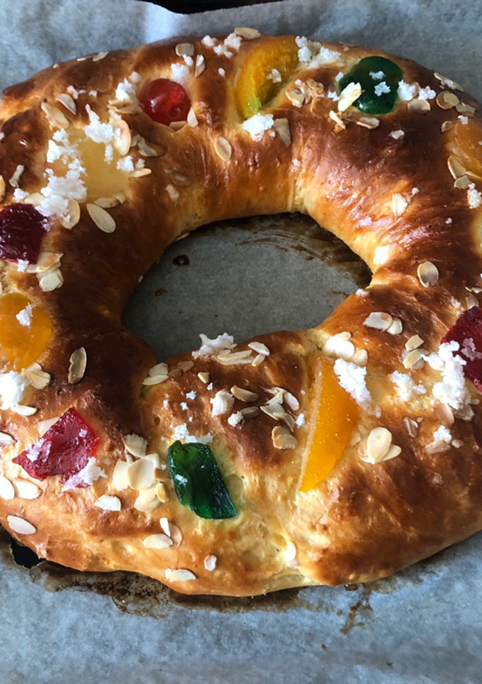 Una foto de Roscón de Reyes (Mambo/Thermomix)