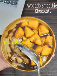 Foto resep Avocado Smoothies Chocolate