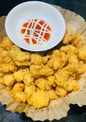 Hình của món Gà Popcorn.