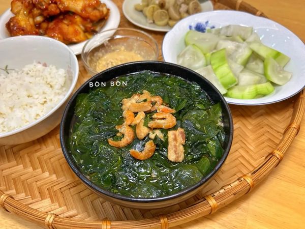 Canh Rau Ngót Tôm Khô