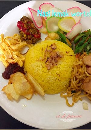 Foto resep Nasi gurih wortel rice cooker