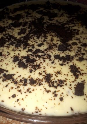 Foto resep Puding coklat vla durian oreo
