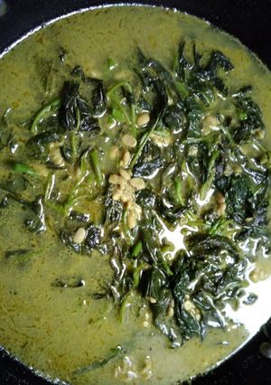 Foto resep Bobor bayam tempe semangit