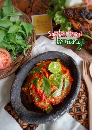 Foto resep Sambel Terasi Kemangi