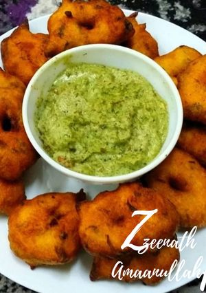A picture of Medu Vadas.