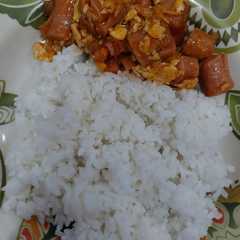 รูปของ Sosis Telur Asam Manis