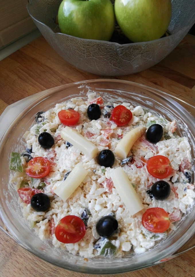 Una foto de Ensaladilla de arroz