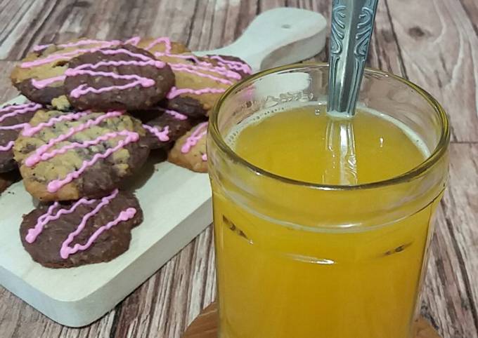 Cara Buat 727. Jeruk peras hangat Sederhana Dan Enak