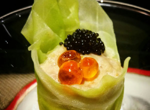 A picture of Gluten free dim sum.