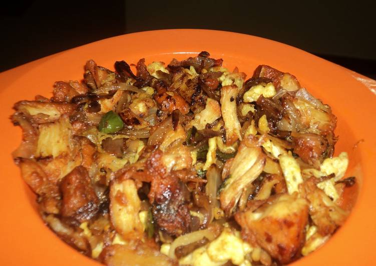 Chicken stir fry with egg