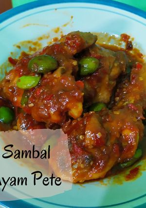 Foto resep Sambal ayam pete