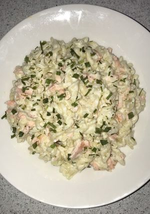 Une photo de Pâte au saumon