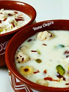 साबुदाना मेवा मखाना खीर (sabudana mewa makhana kheer recipe in Hindi) रेसिपी मुख्य फोटो
