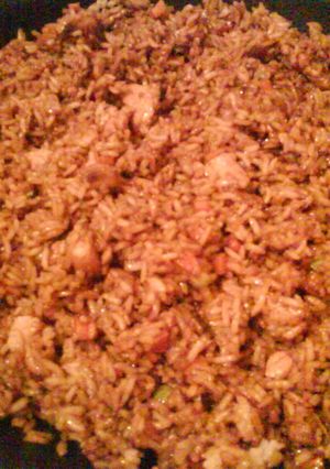 Una foto de Arroz chino