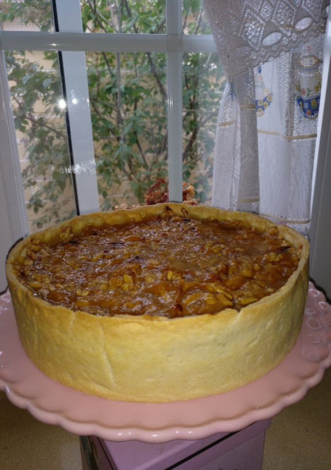 Una foto de Tarta rústica de manzana