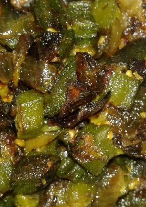 ঢেঁড়স ভাজা (dheras bhaja recipe in Bengali) রেসিপির প্রধান ছবি