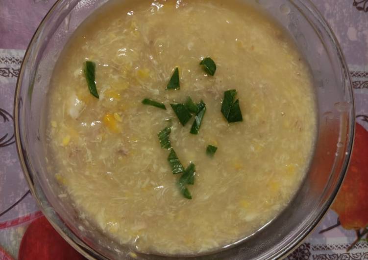 Step-by-Step Guide to Prepare Favorite Chicken corn soup
