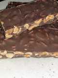 Maní con Chocolate  estilo Shot o Block
