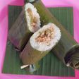 Arem arem isi buncis ayam cincang
