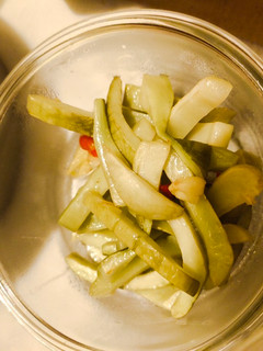 炒醃越瓜 的食譜成品照片