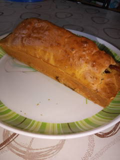 Una foto de Budín con dulce de batata
