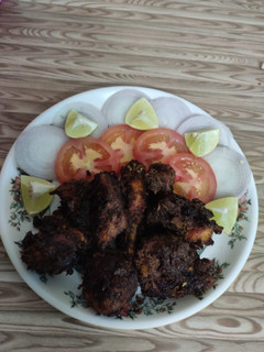 A picture of Chicken roast.
