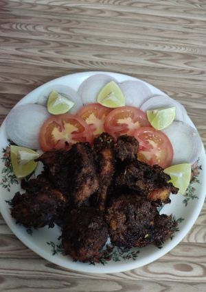A picture of Chicken roast.