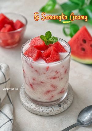 Foto resep Es Semangka Creamy