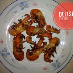 A picture of Fried shrimps.