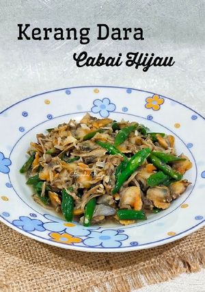 Foto resep Kerang Dara Cabai Hijau