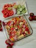 Japanese tabbouleh with millet