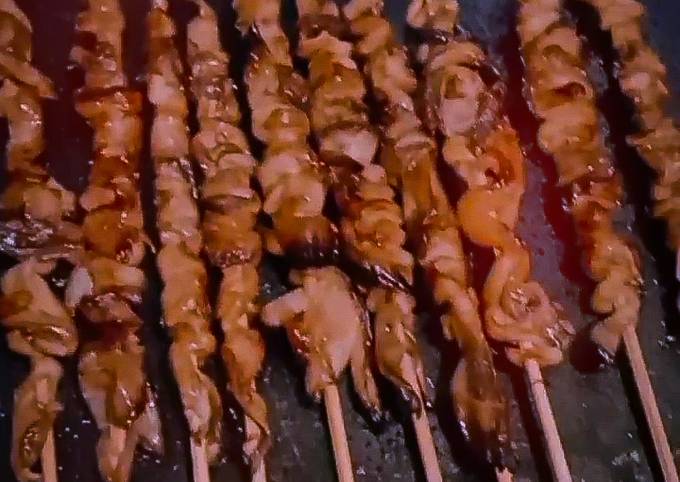 Sate Jamur Bumbu Kacang #4