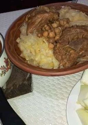 صورة لوصفة فرمسة برقبة الخروف واش نقلكم روعة 😋
